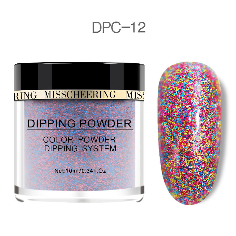 Laser glitter nail powder Laser glitter nail powder